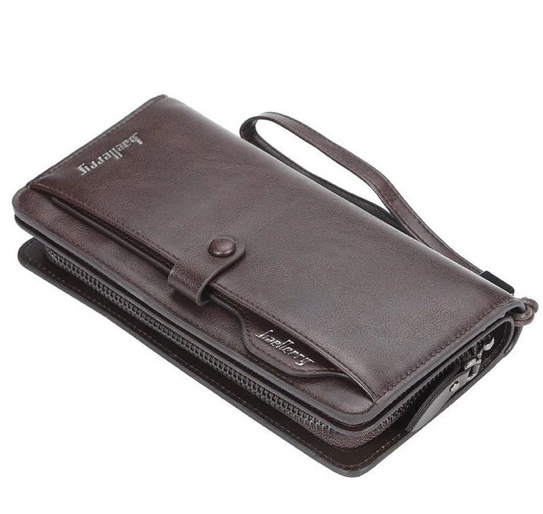 Multifunction Executive Wallet & Phone Bag – RFID Secure
