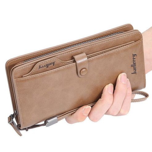 Multifunction Executive Wallet & Phone Bag – RFID Secure